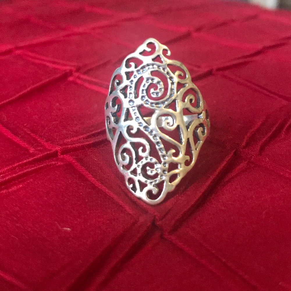 Pure silver ring - Picture 3 of 8
